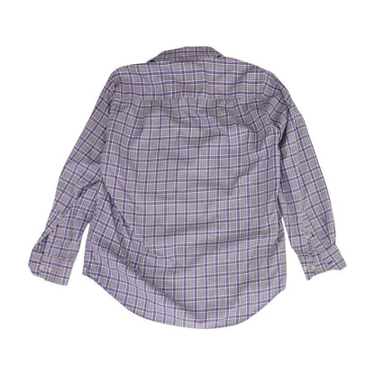 Pink Plaid Long Sleeve Button Down