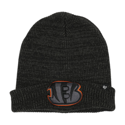 47 Brand Charcoal Cincinnati Bengals Beanie – Image 1