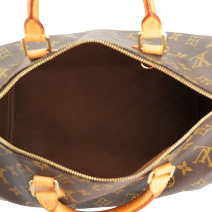 Brown Speedy 30 Handbag