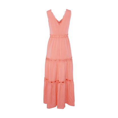 Coral Maxi Dress