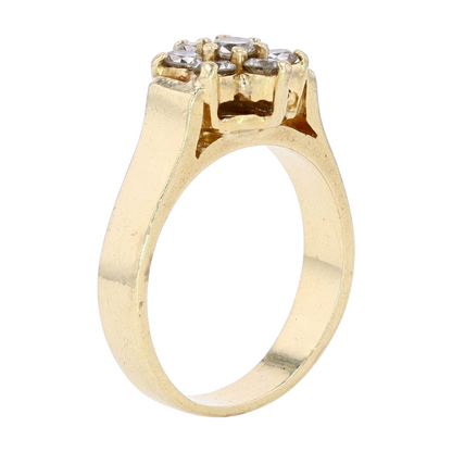 5/8 ctw 14K Yellow Gold Diamond Fashion Ring