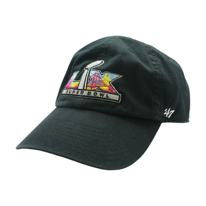 Black Super Bowl LX Ballcap Hat