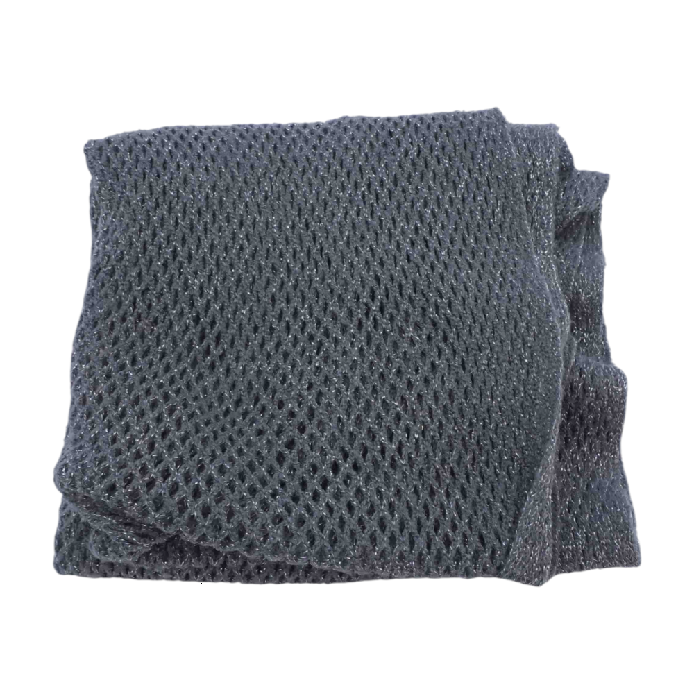 Gray Acrylic Scarf