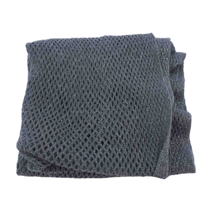 Gray Acrylic Scarf