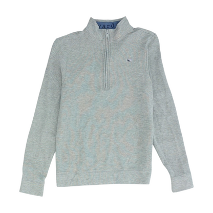 Gray 1/4 Zip Pullover