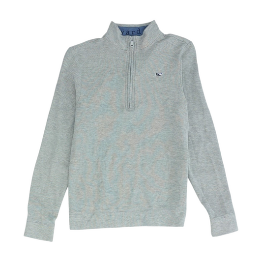 Gray 1/4 Zip Pullover