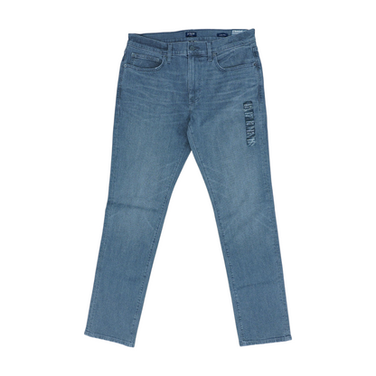 Gray Straight Jeans