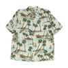 Multi Tropical Short Sleeve Button Down