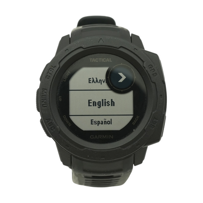 30mm Instinct Tactical Black Smartwatch Black Band S/M