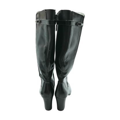 Black Knee-High Boots