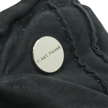 Two Tone Suede and Cashmere Gloves