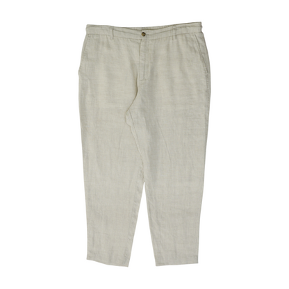 Beige Regular Pants