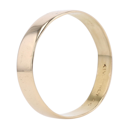 14K Yellow Gold Band Ring