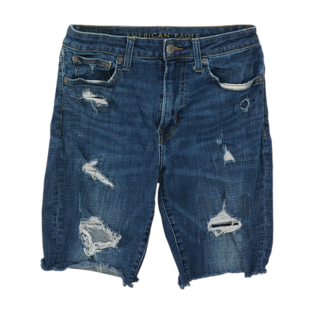 American Eagle Blue Denim Shorts – Image 1