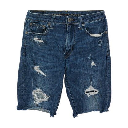 American Eagle Blue Denim Shorts – Image 1