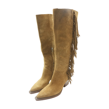 Tan Knee-High Boots