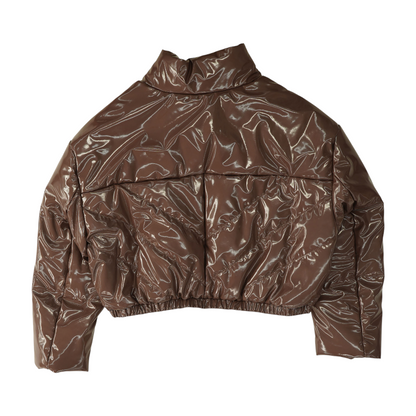 Brown Solid Jacket