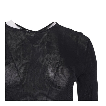 Black Cassandre Knit Top