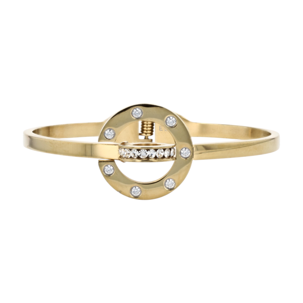 Costume Cubic Zirconia Bangle Bracelet