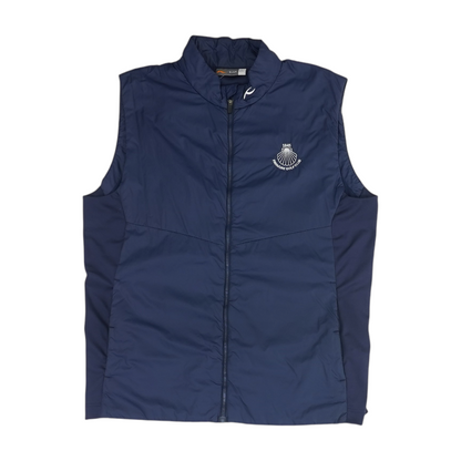 Navy Solid Active Vest