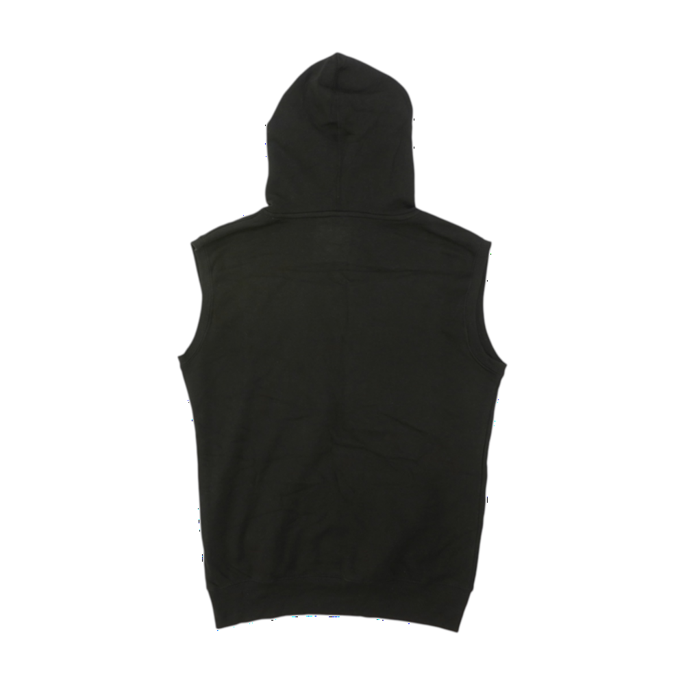 Black Solid Hoodie Pullover