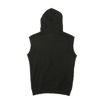 Black Solid Hoodie Pullover