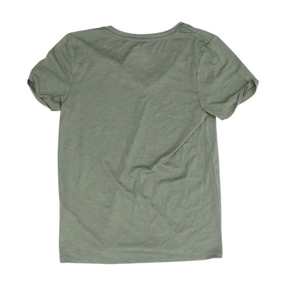 Green V Neck T-Shirt