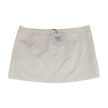 White Mini Skirt