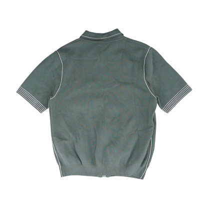Gray Solid Cardigan Sweater