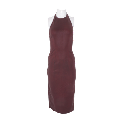 Burgundy Midi Dress