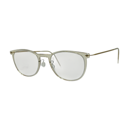 Clear No. 042 Round Prescription Eyewear