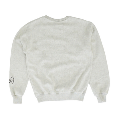 Beige Solid Sweatshirt Pullover