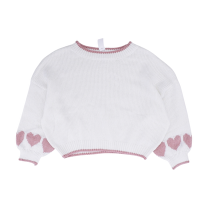 White Pullover Sweater