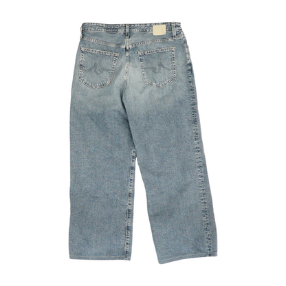 Blue Wide Leg Jeans
