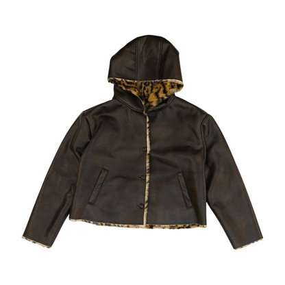 Brown Solid Jacket