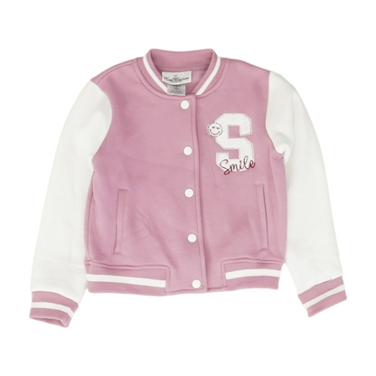 Pink Color Block Jacket
