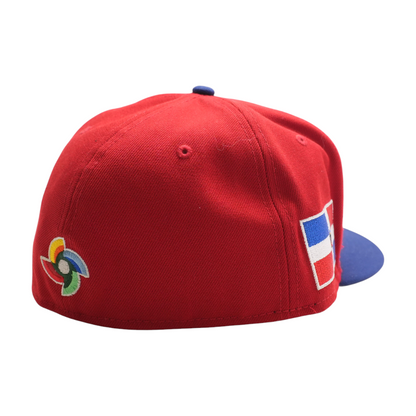 Red Dominican Republic Ballcap Hat