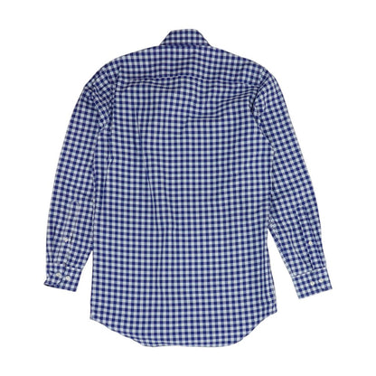 Blue Check Long Sleeve Button Down