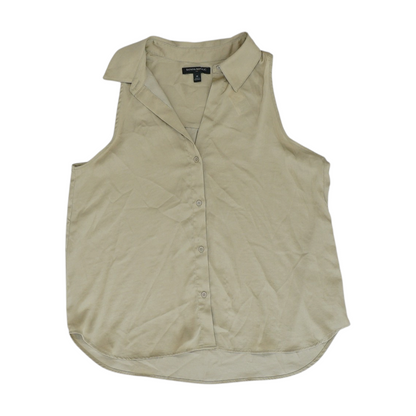 Beige Button Down
