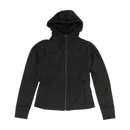 Black Solid Active Jacket