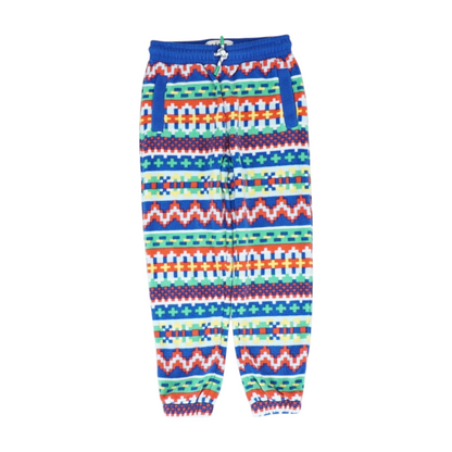 Multi Abstract Active Pants