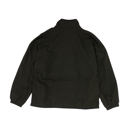 Black Solid 1/4 Zip Pullover