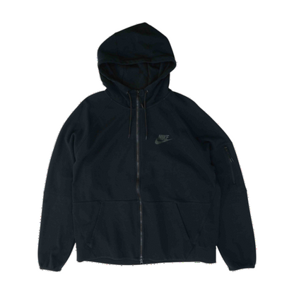 Black Solid Active Jacket