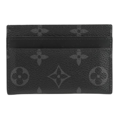 Double Card Holder in Monogram Eclipse Canvas