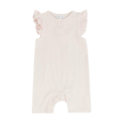 Pink Short Sleeve One-Piece