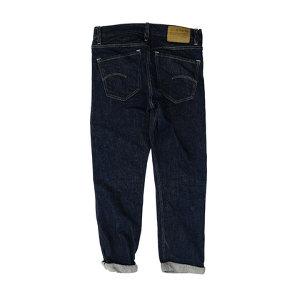Navy Straight Jeans