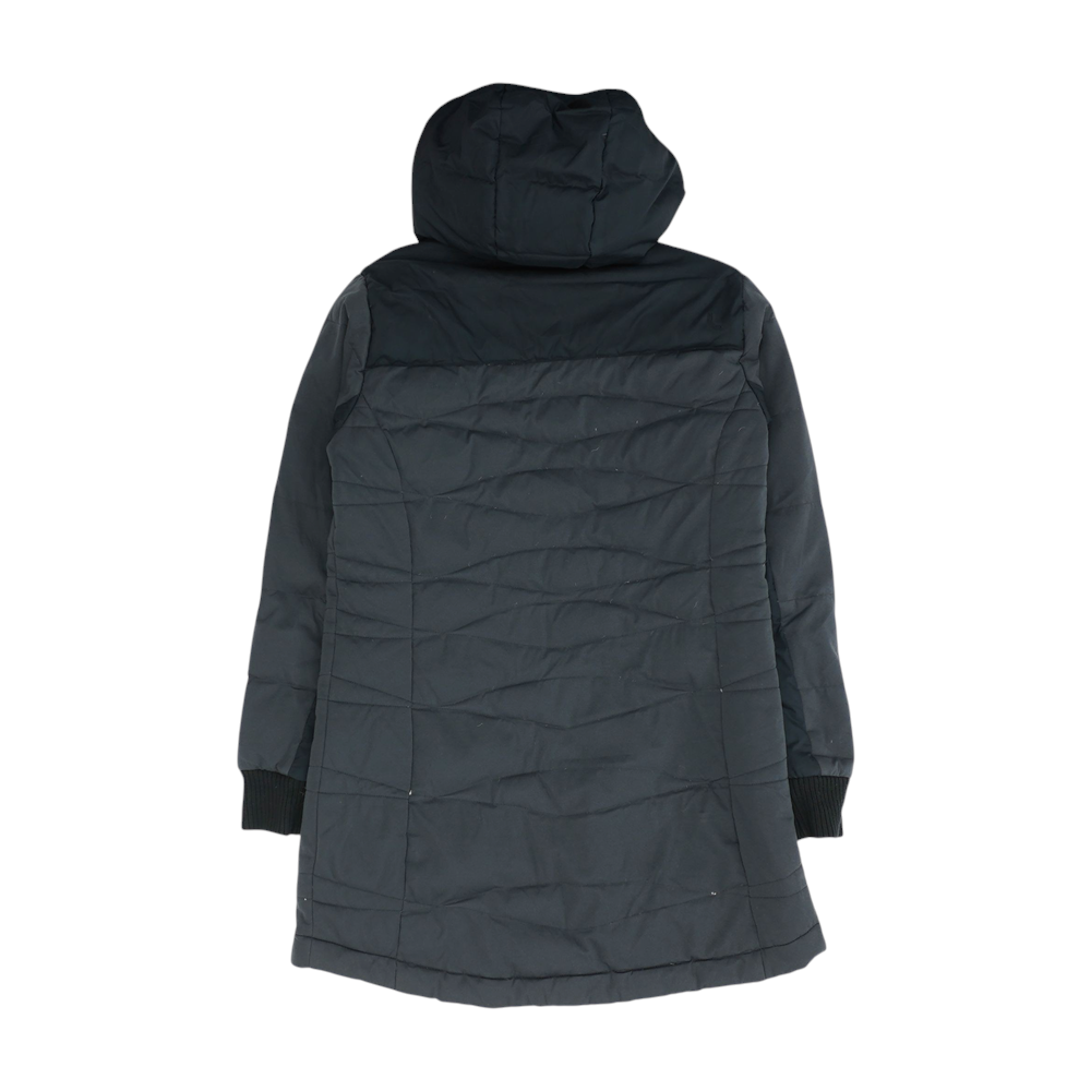 Gray Color Block Coat