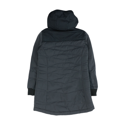 Gray Color Block Coat