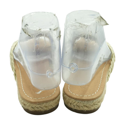 Beige Flat Sandals