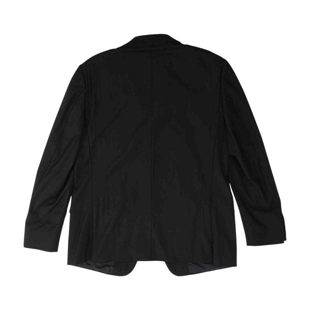 Black Solid Sport Coat